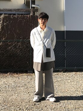 「Martin Margiela」｜「アイテム（その他）」を使った、ilkさん（メンズ・165cm）の冬コーディネート