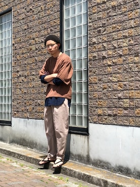 「edwina horl」｜ilkさん（メンズ・174cm）の春コーディネート