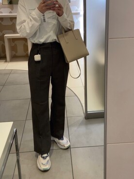 Lowrys Farm ローリーズファーム の バスケットフレアパンツ その他パンツ Wear