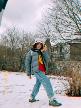 「Down Jacket 」｜athena_lookbookさん（レディース・152cm）の冬コーディネート