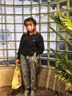 「古著MIX」｜athena_lookbookさん（レディース・152cm）の秋コーディネート
