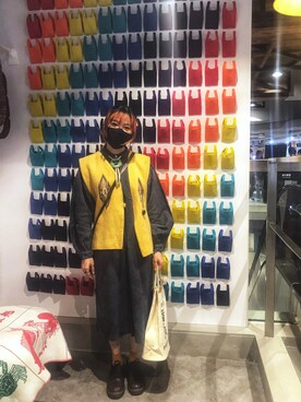 「古著MIX」｜athena_lookbookさん（レディース・152cm）の秋コーディネート