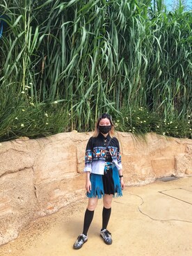 「古著MIX」｜athena_lookbookさん（レディース・152cm）の夏コーディネート