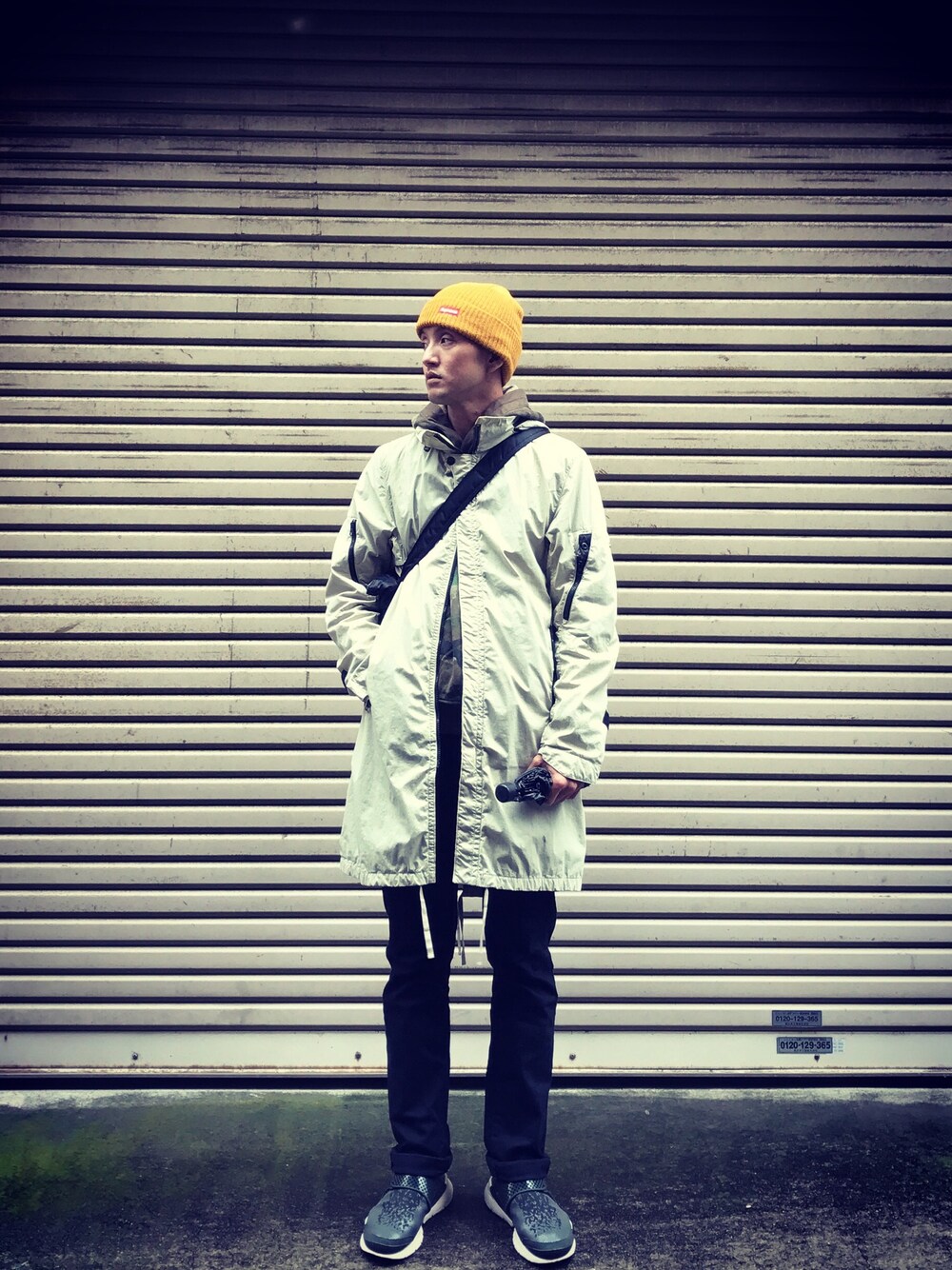 STONE ISLANDのナイロンジャケット（ベージュ系）を使った人気 