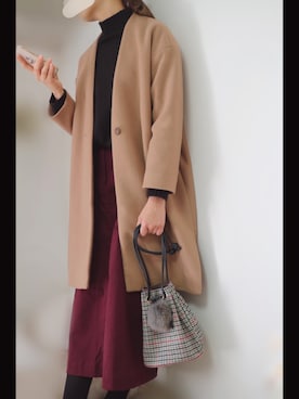 Yuuriさん（レディース・168cm）の冬コーディネート