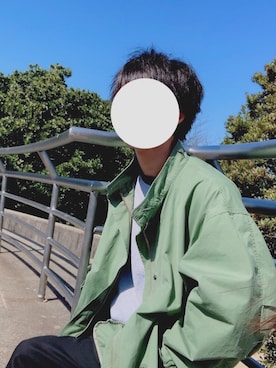 「marka（マーカ）のアイテム（ミリタリージャケット）」を使った、Rさん（メンズ・175cm）の春コーディネート
