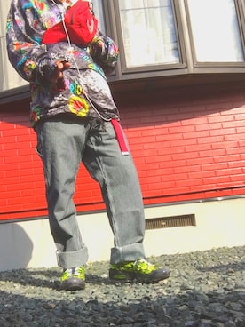 「NIKE(ナイキ)のアイテム(ショルダーバッグ)」を使った、DAI.Hさん(メンズ・160cm)の秋コーディネート