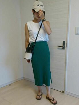 むらっちさん(レディース・163cm)の夏コーディネート