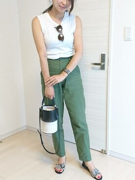 むらっちさん（レディース・163cm）の夏コーディネート