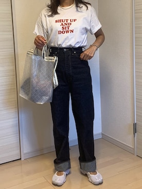 「THE SHINZONE（ザ　シンゾーン）のアイテム（アクセサリー）」を使った、むらっちさん（レディース・163cm）の夏コーディネート