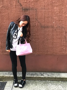 Rrrchanさん（レディース・156cm）の冬コーディネート