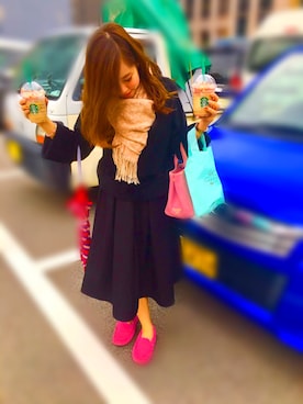 「OPAQUE（オペーク）のアイテム（シューズ）」を使った、Rrrchanさん（レディース・156cm）の秋コーディネート