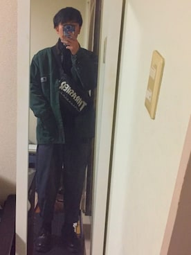 「PENFIELD USA（ペンフィールドユーエスエー）のアイテム（ジャケット/アウター）」を使った、ｼﾓﾐﾓﾝさん（メンズ・170cm）の冬コーディネート