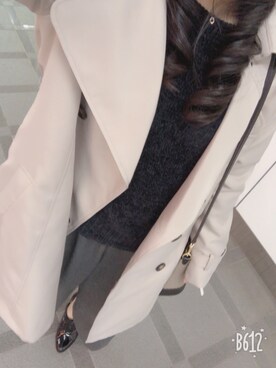 「Honeys（ハニーズ）のアイテム（ブーティ）」を使った、RIOOOさん（レディース・157cm）の春コーディネート