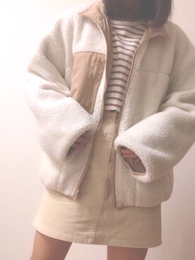 ブルゾンを使った 女子高生 の人気ファッションコーディネート Wear