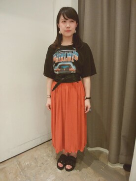 AYUさん（レディース・159cm）の夏コーディネート