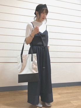 AYUさん（レディース・159cm）の春コーディネート