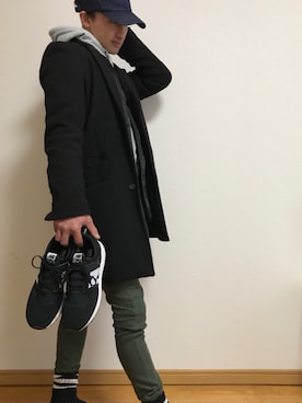 「FLASH REPORT（フラッシュリポート）のアイテム（ジャケット/アウター）」を使った、こぅきさん（メンズ・172cm）の冬コーディネート