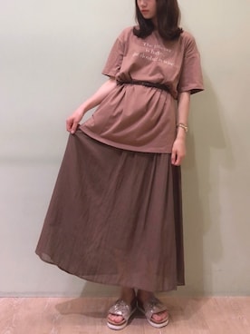 おのまいさん（レディース・160cm）の夏コーディネート