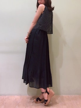 「レイアード」｜おのまいさん（レディース・159cm）の春コーディネート