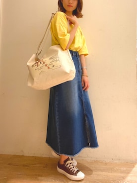 おのまいさん（レディース・159cm）の春コーディネート