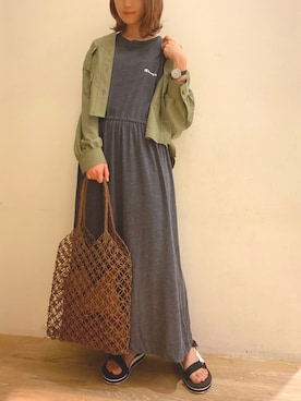 おのまいさん(レディース・159cm)の春コーディネート