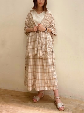 おのまいさん（レディース・159cm）の夏コーディネート