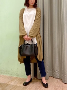 おのまいさん（レディース・159cm）の秋コーディネート