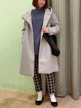 おのまいさん(レディース・159cm)の冬コーディネート
