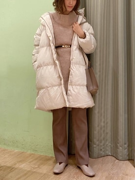 おのまいさん(レディース・159cm)の冬コーディネート