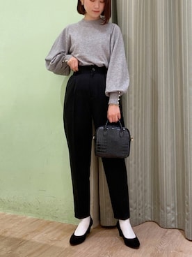 おのまいさん（レディース・159cm）の冬コーディネート