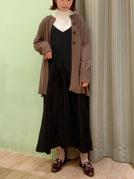 「3way」｜おのまいさん（レディース・159cm）の冬コーディネート