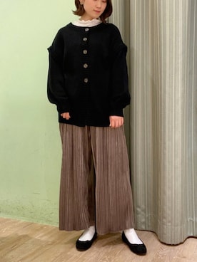 おのまいさん（レディース・159cm）の冬コーディネート