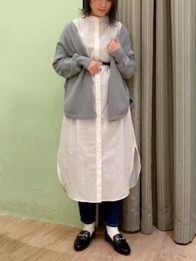 おのまいさん（レディース・159cm）の冬コーディネート