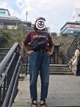 「GP」｜47さん（レディース・156cm）の夏コーディネート