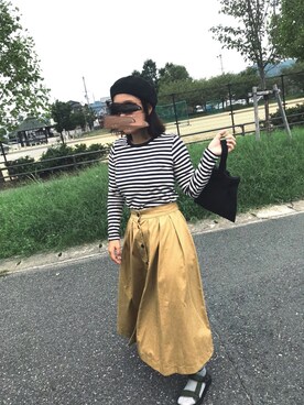 47さん（レディース・156cm）の秋コーディネート