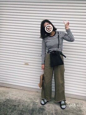 47さん（レディース・156cm）の秋コーディネート