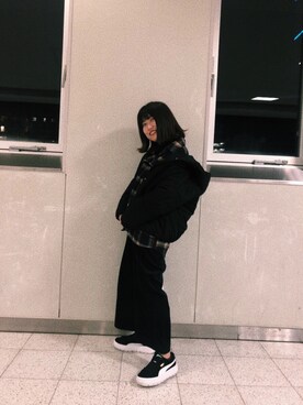 47さん（レディース・156cm）の冬コーディネート