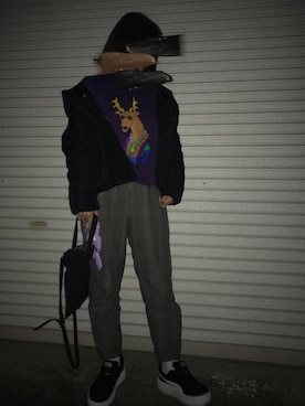 47さん（レディース・156cm）の冬コーディネート