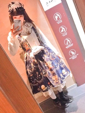 「マリン」｜「アイテム（ブーツ）」を使った、ましゅまろんさん（レディース・153cm）の春コーディネート