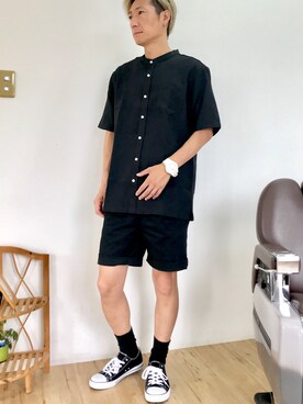 チョキさんさん（メンズ・170cm）の夏コーディネート