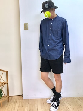 チョキさんさん（メンズ・170cm）の夏コーディネート