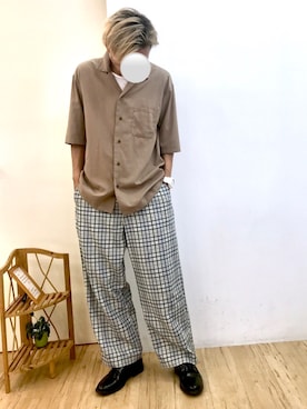 チョキさんさん（メンズ・170cm）の夏コーディネート