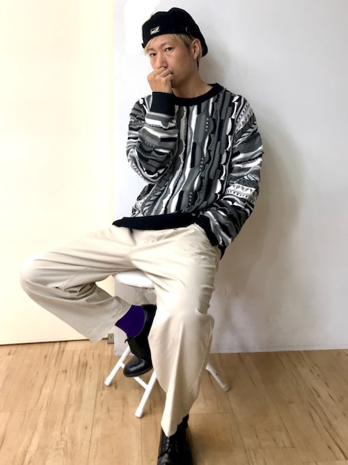 Hide ８ Eight のニット セーターを使ったコーディネート Wear