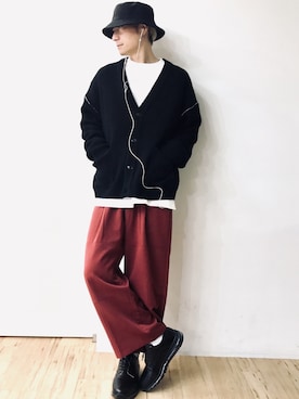 チョキさんさん（メンズ・170cm）の冬コーディネート