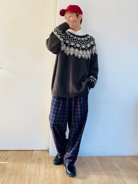 チョキさんさん(メンズ・170cm)の冬コーディネート