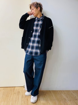 チョキさんさん（メンズ・170cm）の冬コーディネート