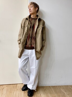 チョキさんさん（メンズ・170cm）の冬コーディネート