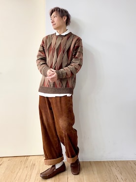 チョキさんさん（メンズ・170cm）の冬コーディネート