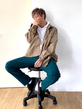 チョキさんさん（メンズ・170cm）の冬コーディネート